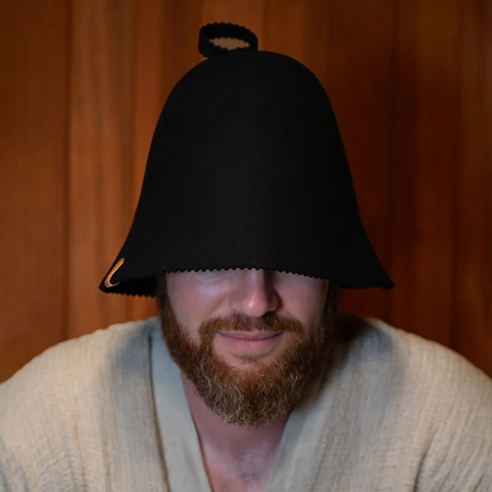 Felted Sauna Hat