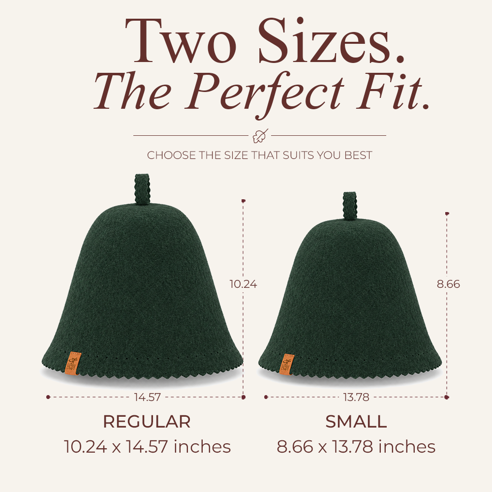 Merino Wool Felt Sauna Hat – Juniper